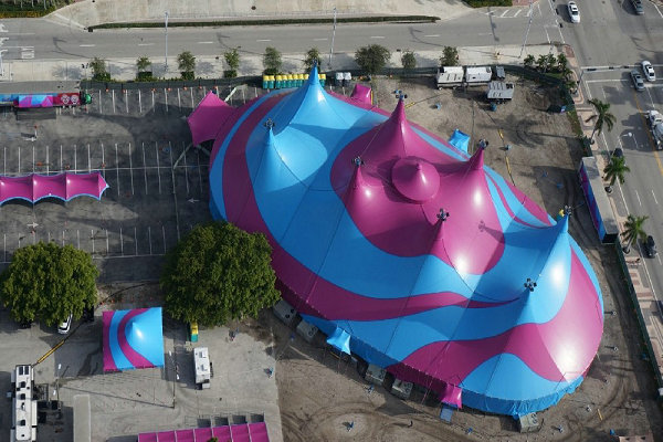 迈阿密Vasquez马戏团大穹顶