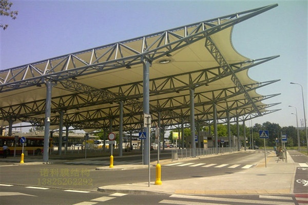 三一重工膜结构车棚